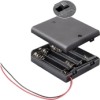 GBC 25.0111.60 - Θήκη Μπαταρίας με Διακόπτη 4xAAA-UM4 Μπαταρίες Onetrade GBC 25.0111.60 - Θήκη Μπαταρίας με Διακόπτη 4xAAA-UM4 Μπαταρίες Onetrade